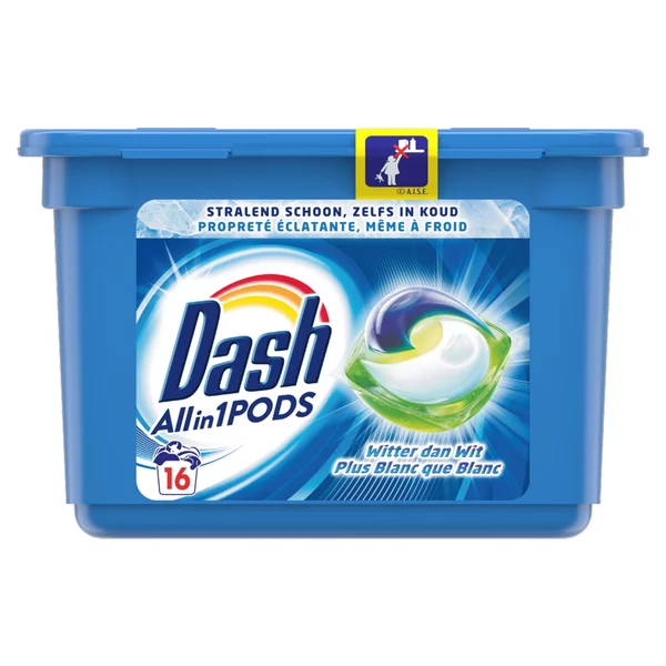 Dash pods 3in1 16pcs/ Plus blanc que blanc - Medident Health Care & more