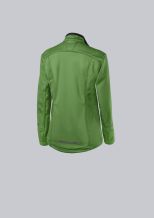 BP gevoerde softshell jack voor dames new green