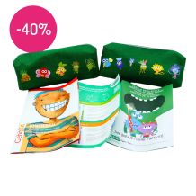 Gum Kit dentaire pour enfants de 7 à 9 ans 12 pièces