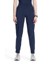 Infinity pantalon jogging femmes Jade confort stretch slim-fit Marine 