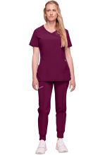 Infinity tunique pour femmes Jade confort stretch Bordeaux 