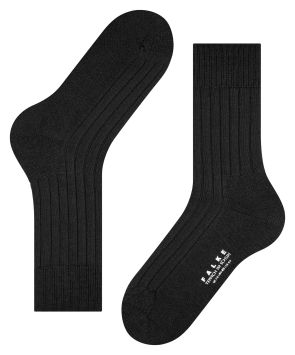 Chaussette homme FALKE à semelle éponge confort Noir