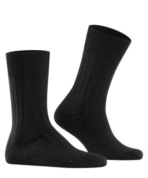 Chaussette homme FALKE à semelle éponge confort Noir