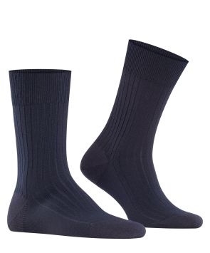 FALKE Bristol Pure Chaussettes Hommes Marine