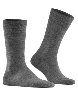 FALKE Sensitive Berlin chaussettes hommes Gris Foncé