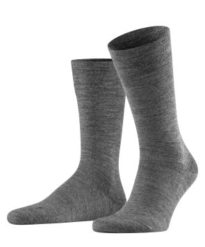 FALKE Sensitive Berlin chaussettes hommes Gris Foncé