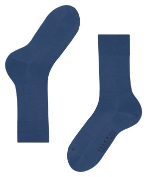 FALKE Sensitive Berlin chaussettes hommes Bleu Safran