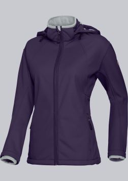 BP Softshell jack pour femmes Aubergine