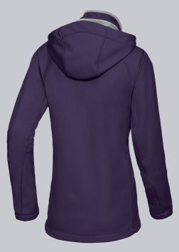 BP Softshell jack pour femmes Aubergine