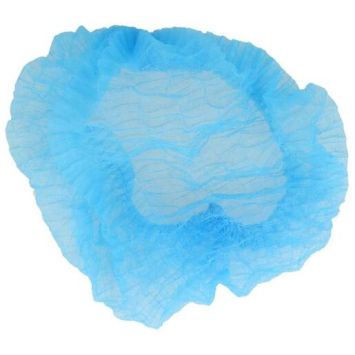 Haarnetjes Groveko blauw large (52cm) 100st