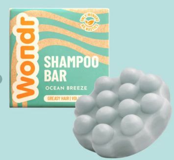 Wondr Shampoobar Ocean breeze (cheveux gras / volume ) 55gr