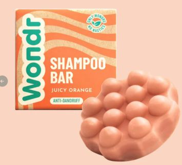 Wondr Shampoobar Orange juteuse (flocons) 55gr