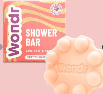 Wondr showerbar Apricot dreams (102g)