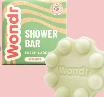 Wondr showerbar Fresh larch (102g)