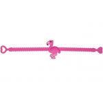 Armband silicone Flamingo 60 st