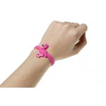 Armband silicone Flamingo 60 st