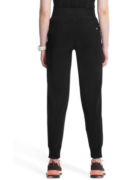 Infinity pantalon jogging femmes Jade confort stretch slim-fit Noir