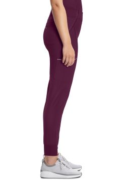 Infinity pantalon jogging femmes Jade confort stretch slim-fit Bordeaux 