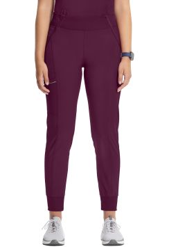 Infinity dames jogging broek Jade slim-fit stretch comfort Bordeaux