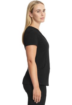 Infinity tunique pour femmes Jade confort stretch Noir