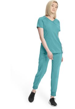 Infinity tuniek voor dames Jade stretch comfort  Teal Blauw 