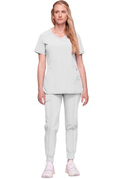 Infinity tunique pour femmes Jade confort stretch Blanc