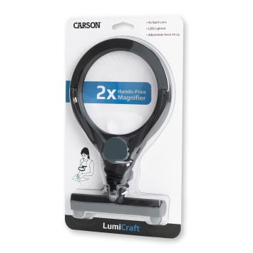 Carson Lumicraft handenvrij x2 zoomlens met LED