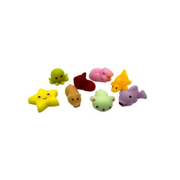 Schattige stretchy en squishy diertjes 5cm per 100 st