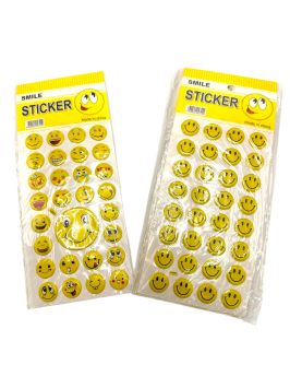 Smiley stickers 29 stickers/ blad 48 blaadjes