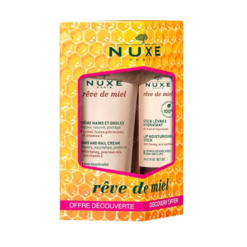 Nuxe Reve de Miel Lipstick Hydraterend + Handcrème